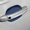 thumbnail image 3 of 4Pcs Universal Carbon Fiber Auto Door Handle Film Stickers Car Handle Anti Scratch Stickers, 3 of 5