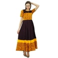 thumbnail image 2 of Bimba Longue Kurti Anarkali Manches Mi-Longues Robe Classique Vêtements de Mode Indienne, 2 of 9