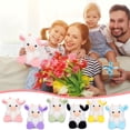 thumbnail image 4 of Purple Grape Cow Plush Doll 20Cm Stuffed Animal Gift For Kids Birthday, 4 of 5