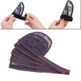 thumbnail image 1 of BELOVING Filet Extensible pour Queue de Cheval, Chignon, Maille Tissée, Bonnets, Brun, 1 of 9