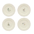 thumbnail image 1 of Holiday Time Maison De Noel 4 Pack Appetizer Plates with Mixed Icon, 1 of 9