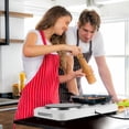 thumbnail image 2 of 1800W Dual Electric Stove Infrared Dual Burner Portable Hot Plates Glass Double Cooktop Countertop Counter Stove Stepless Temperature for Kitchen RV, 2 of 8