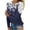 Navy, variant on lcziwo Womens Fall Tops Dressy Casual Hollow Out Crochet Lace Trim Long Sleeve Floral Graphic Print Tee Shirts Loose Blouses 2024 Todays Daily Deals Blue