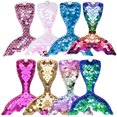 thumbnail image 4 of 8PCS Élégant Épingle à Cheveux Sirène Trois Dimensions Paillettes Pince à Bec de Canard Coiffure, 4 of 7