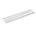 thumbnail image 1 of Unique Bargains 600mmx38mmx1mm Stainless Steel Screw Fixing Folding Continuous Hinges 3pcs, 1 of 1