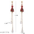 thumbnail image 3 of Christmas Earrings Candy Cane Xmas Tree Bell Dangle Earrings Drop Earrings, 3 of 10