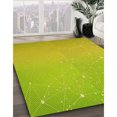 thumbnail image 3 of Ahgly Company Tapis d'Intérieur Rectangulaire Transitionnel Lavable à la Machine, Vert Pistache, 6 Pieds x 9 Pieds, 3 of 7