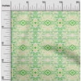 thumbnail image 2 of oneOone Viscose Chiffon Light Green Fabric Tribal Dress Material Fabric Print Fabric By The Yard 42 Inch Wide, 2 of 5