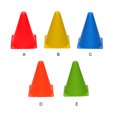 thumbnail image 3 of maskred 3pack/lot Soccer Training Cones For Road Safety - Highway Reflective Blue 23cm 1Set, 3 of 6