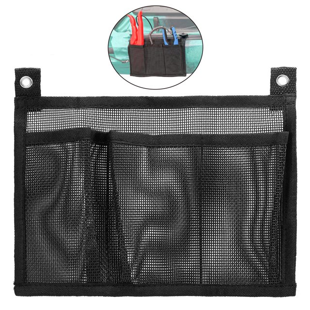Kayak Mesh Storage Side Pouch Boat Fishing Holder Bag Canoe Mesh Bag