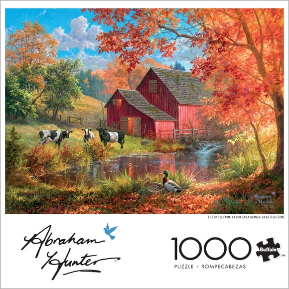 Buffalo Games Le puzzle Life on the Farm en 1000 pièces