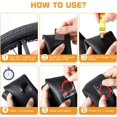thumbnail image 5 of Unisex Youth, Bike Repair Kit, Inner Tube Repair Kit, Bike Tire Repair Kit, Bike Patch, Inner Tube Patch, Bike Puncture Kit for Motorcycles, 5 of 5