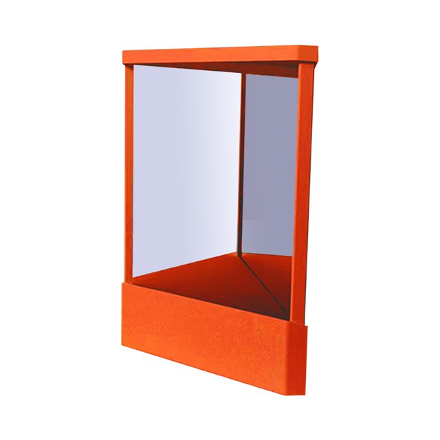 Miroir de Maquillage Non Réversible Précision Image Véritable Miroir de Table Non Grossissant Réflexions Réelles Miroir de Beauté pour Votre Visage