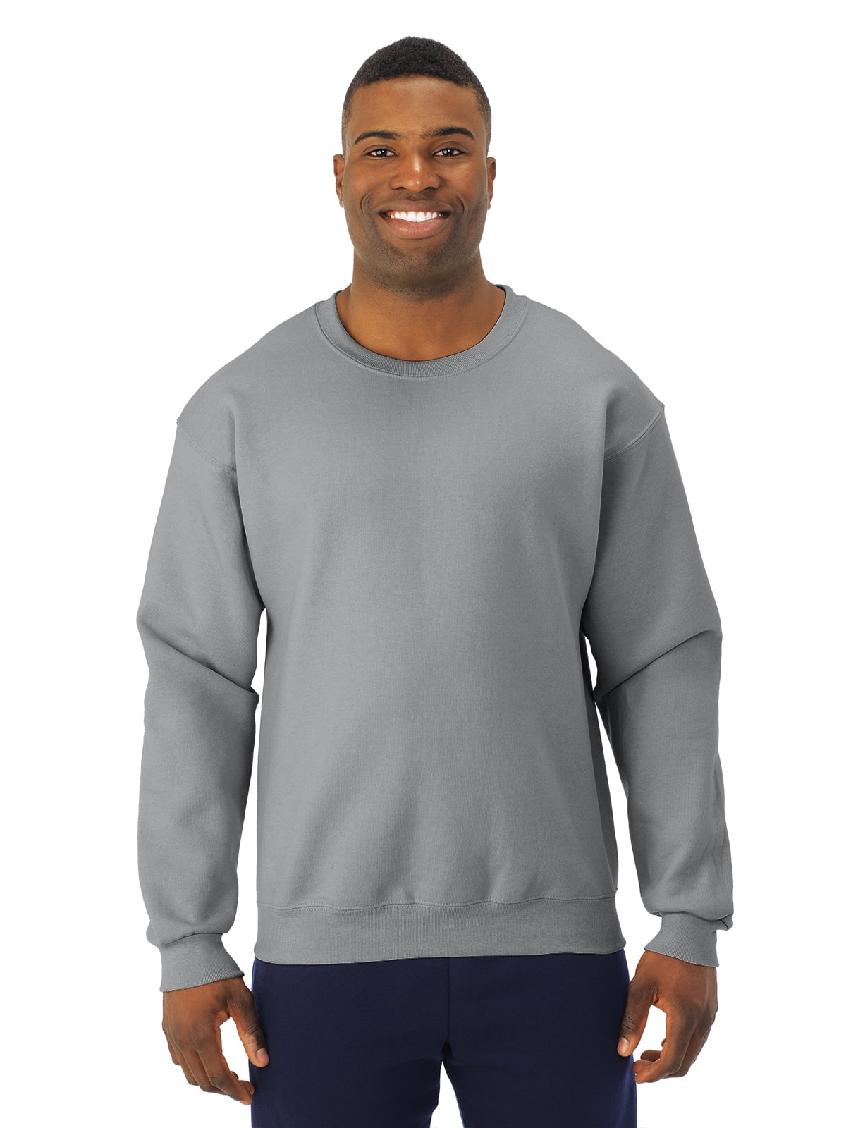 Jerzees Chandail Molletonné Ras du Cou NuBlend Super Sweats pour Hommes, 2X, Oxford
