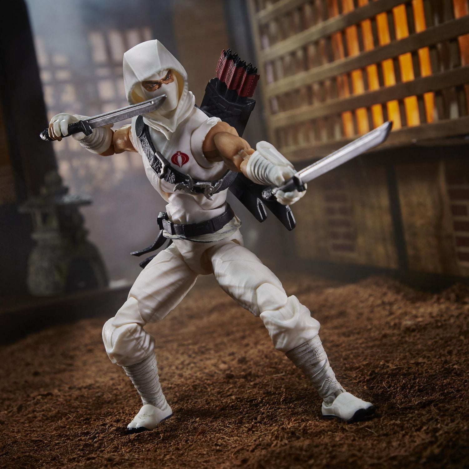 G.I. Joe Classified Series, figurine Storm Shadow 35 de collection, accessoires multiples, emballage spécial