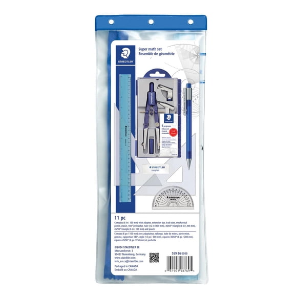 Staedtler Super Math Set, 11 pieces