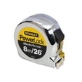 thumbnail image 2 of STANLEY® - PowerLock® BladeArmor® Pocket Tape 8m/26ft (Width 25mm), 2 of 2