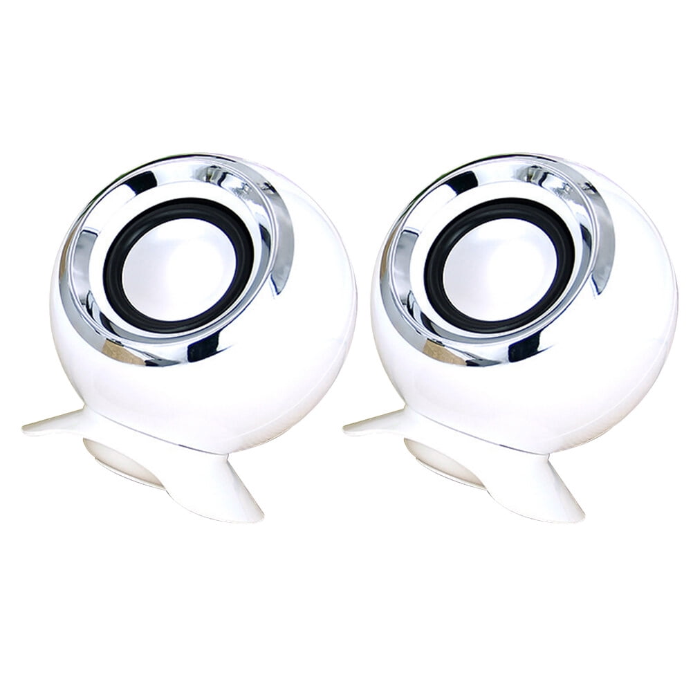 2 Pcs Haut-Parleur d'Ordinateur USB Haut-Parleur d'Ordinateur Professionnel Petit Haut-Parleur d'Ordinateur