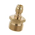 thumbnail image 1 of Brass Pressure Washer Quick Release Connector M22x 1.5mm Male Thread 08 4cm, 1 of 8