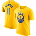 thumbnail image 2 of NBA Golden State Warriors clear number cotton T-shirt, 2 of 5