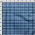 thumbnail image 2 of oneOone Viscose Jersey Fabric Madras Check Printed Fabric 1 Yard 60 Inch Wide, 2 of 4