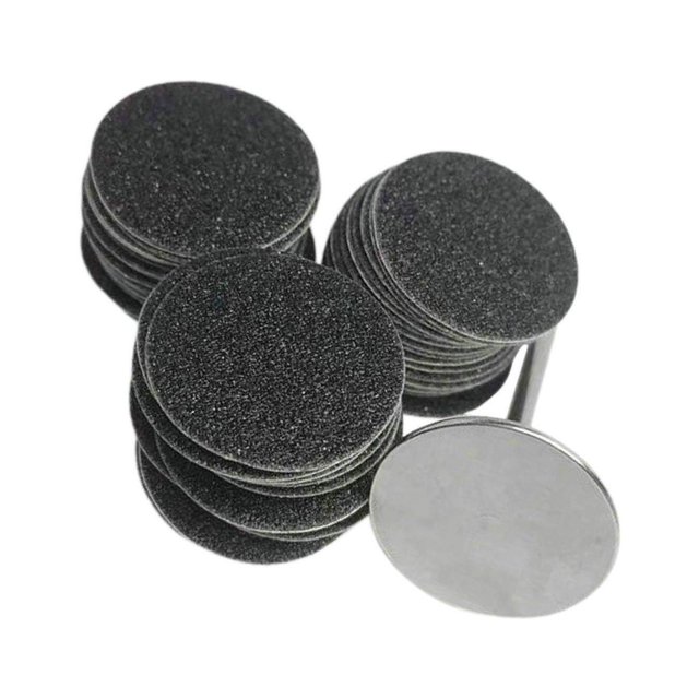 Sand Paper Replacement Pads For Electric Foot File foot sander electric 25mm 80Grit 50Pcs