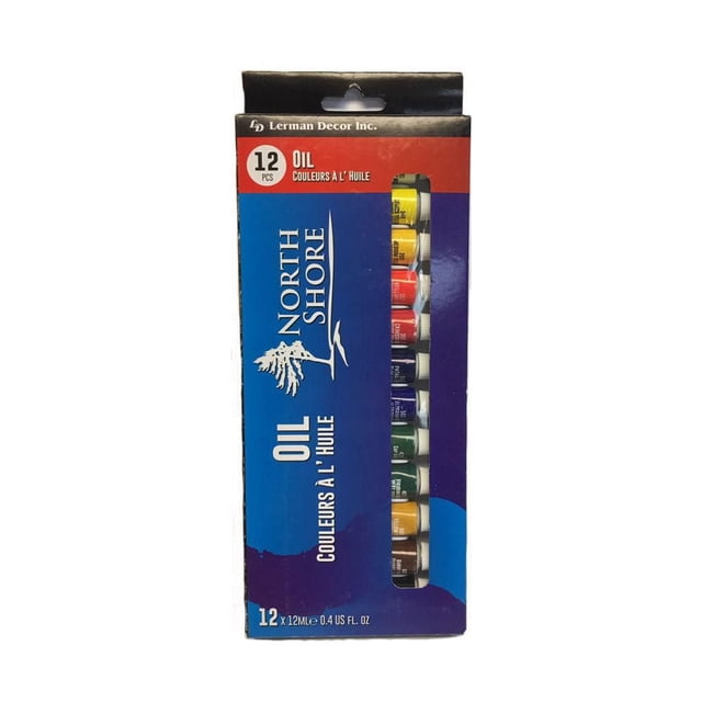12 PCS OIL PAINT