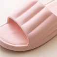 thumbnail image 4 of Mens and Womens Home Slippers Simplicity Solid Color Quick Drying Soft Sole Comfortable Non-Slip Indoor and Outdoor EVA Slippers Pink-06, 4 of 9