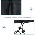 thumbnail image 5 of Housse de Protection pour Chaise de Plage en Tissu Oxford Strandkorb Imperméable et Ripstop 135X105X175 / 140 cm, 5 of 5