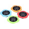 thumbnail image 4 of Attrape-Cheveux, 4 Pcs Drain d'Évier Antidérapant pour Salle de Bain pour Buanderie pour Cuisine, 4 of 8