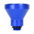 thumbnail image 1 of Blue Aluminum Oil Filler Funnel 20mm Universal Oil Catch Drain Motorcycle, 1 of 12