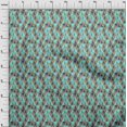 thumbnail image 4 of oneOone Cotton Flex Fabric Triangle Geometric Print Fabric By Yard 40 Inch Wide, 4 of 5
