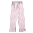 thumbnail image 3 of Timdgard Womens Pajamas Outfits Striped Lapel Button down Shirts Pants Lounge Sets Fall Loose Sleepwear, 3 of 4