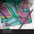 thumbnail image 5 of Crayons aux couleurs métalliques Spectrun Noir, 5 of 5