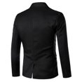 thumbnail image 3 of CEHVOM Men's Fashion England Solid Color High Quality Casual Single Breasted Suit, 3 of 5