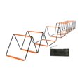 thumbnail image 3 of Siruishop Agility Ladder Agility Training Ladder Fitness Training Folding Speed Ladder 20 Grids, 3 of 8