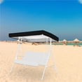 thumbnail image 2 of Auvent de Remplacement pour Balançoire d'Extérieur, Imperméable, Housse Supérieure de Balançoire de Patio pour Balançoire de Jardin, 2 of 8
