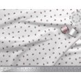 thumbnail image 3 of Soimoi Tissu Crêpe polyester Floral, Os Croisés & Tissu de Couture Imprimé Skull Yard 42 Pouces de Large, 3 of 3