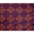 thumbnail image 4 of oneOone Tissu Lycra Polyester Check & Triangle Imprimé Ikat Tissu à Coudre BTY 56 Pouces de Large, 4 of 4