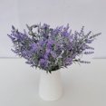 thumbnail image 2 of kurtrusly 4pcs Plastic Low Maintenance Artificial Flower Any Decor With Realistic Appearance Versatile Elegant purple 1Set, 2 of 6