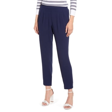 Halogen Pantalon à Enfiler pour Femme, Bleu Marine, Taille P, 80 $