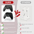 thumbnail image 4 of Universal Controller Holder For Xbox Series X, Xbox 360, Ps5, Ps4, Switch,Steam Controller, Desktop Computer Game Controller, Transparent Controller Display Stand, 4 of 7