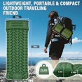 thumbnail image 3 of Tapis de Camping pour Voyages Tapis de Camping Ergonomique Tapis de Sommeil avec Pompe à Pied Intégrée Fonction de Connexion à Bouton Sac de Rangement Compact, 3 of 10