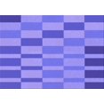 thumbnail image 1 of Ahgly Company Machine Washable Indoor Rectangle Transitional Purple Mimosa Purple Area Rugs, 2' x 5', 1 of 7
