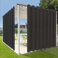 thumbnail image 1 of Rideaux Intérieurs Extérieurs pour Patio \ Panneau de Rideau à Oeillets Bloquant le Soleil pour Intimité, Rideaux Résistants aux Intempéries pour Gazebo, Véranda avant, Pergola, Kaki G x H Panneau, 1 of 8