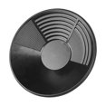 thumbnail image 3 of Bunblic Gold Panning Pan,Double Riffles Beach Outdoor Gold Prospecting Pan Collection Tool for Surging Waters Experienced Prospectors without Shovel Hook, 3 of 8
