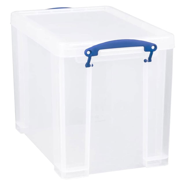 Really Useful Box 19L Storage Container w/Snap Lid & Clip Lock Handles