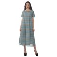 thumbnail image 1 of Moomaya Tenues d'Été Femmes Coton Flex Imprimées Robes Décontractées, 1 of 5
