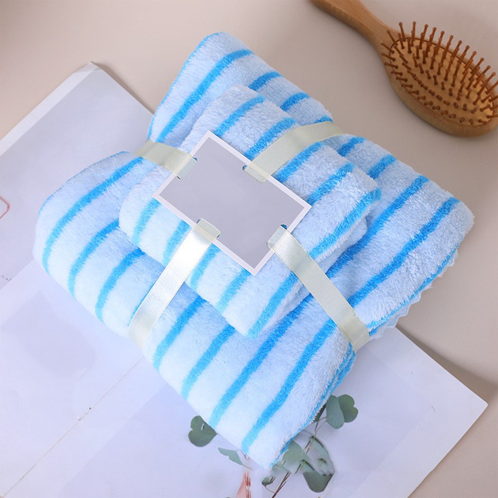 Towels for Bathroom,Bathroom Towel Set,Soft Linen 2 Pc Towel Set 1