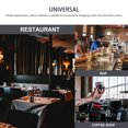 thumbnail image 2 of MasteelfCA 1 Pce Livre de Menu Pratique Dossier de Prix de Repas Livre de Menu de Restaurant Commande de Livre de Menu, 2 of 7